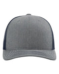 Richardson 112 Heather Grey/ Navy — front