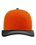 Richardson 112 Orange/ White/ Black — front