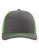 Charcoal / Neon Green