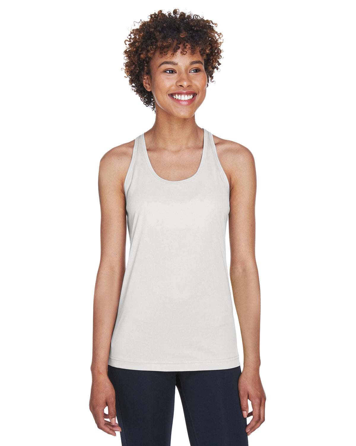 Women's Zone Performance Racerback Tank - Sport Silver