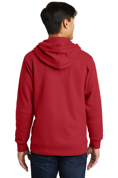 Unisex Fan Favorite Fleece Full-Zip Hoodie - Team Cardinal