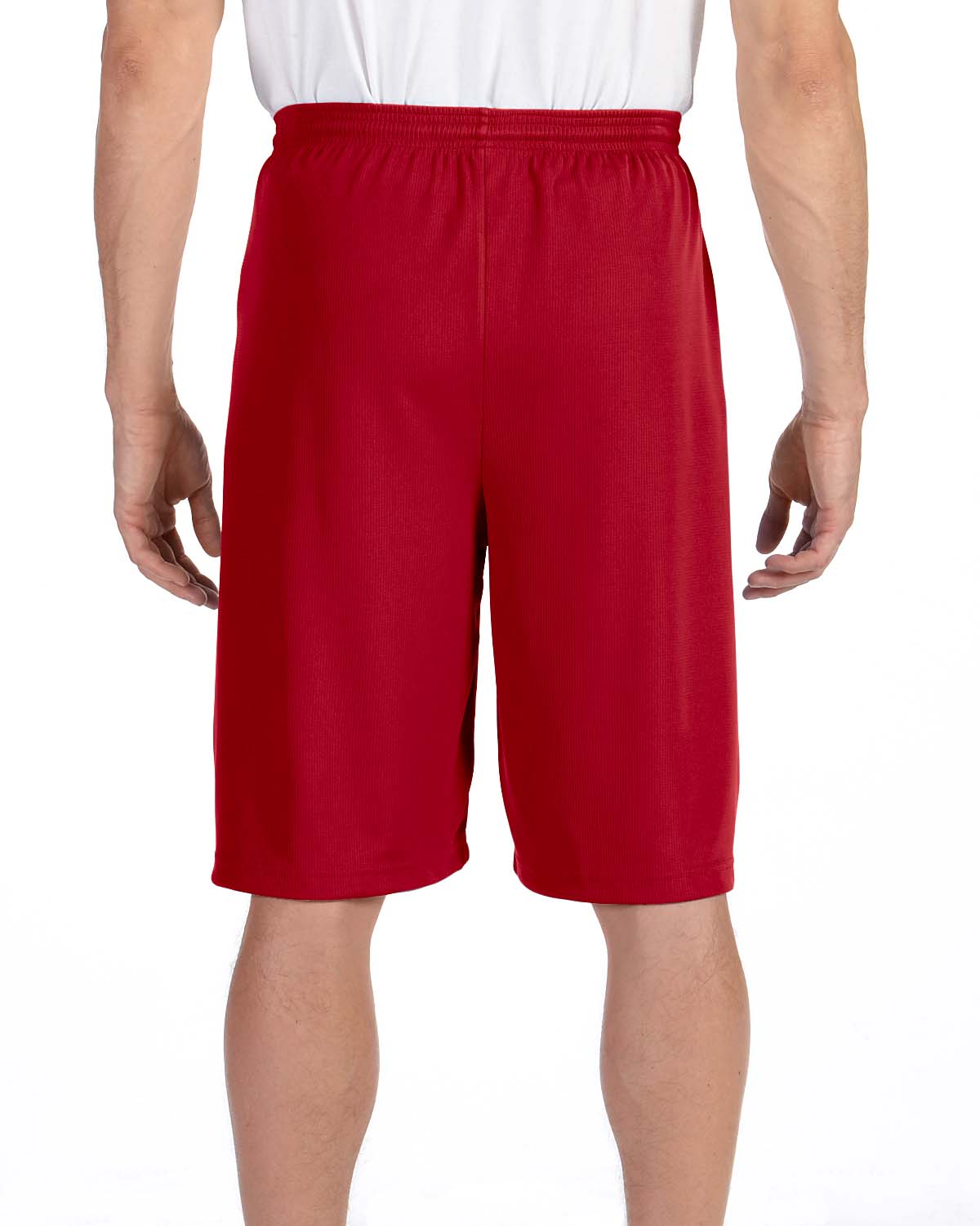 Unisex Mesh 11" Short - Sport Red