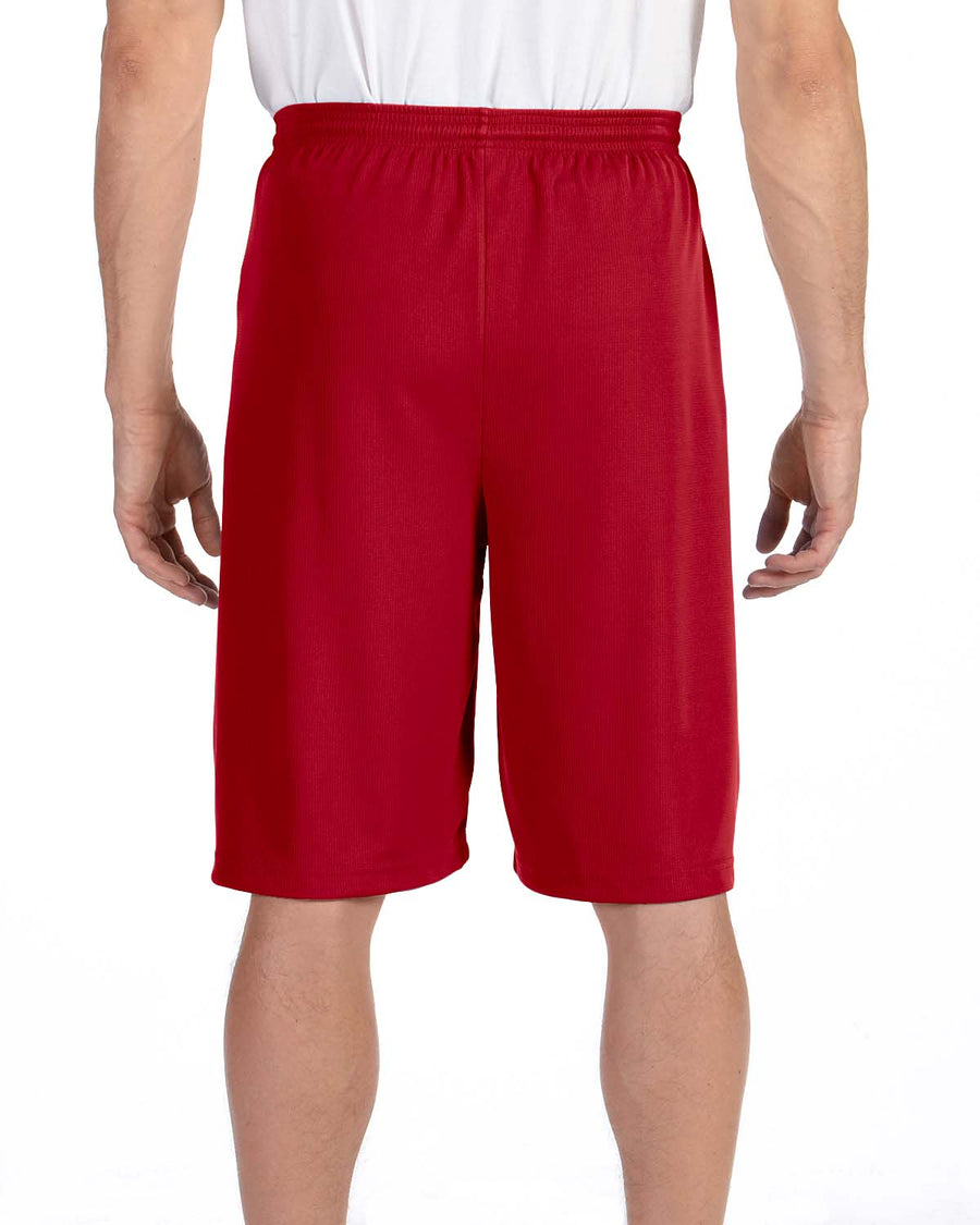 Unisex Mesh 11" Short - Sport Red