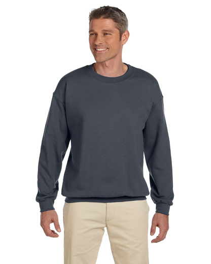 Unisex Heavy Blend���  50/50 Fleece Crew - Dark Heather