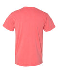 Unisex Inspired Dye Crew with Pocket - Guava