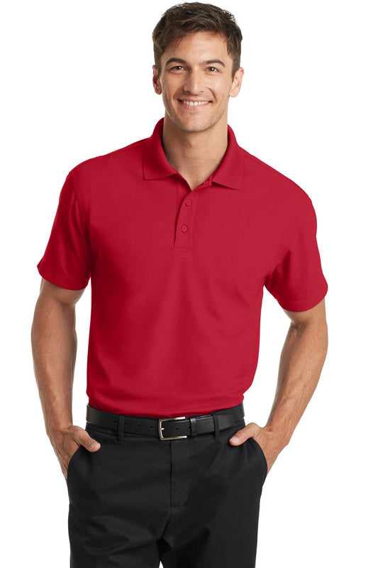 Unisex Dry Zone Grid Polo - Engine Red