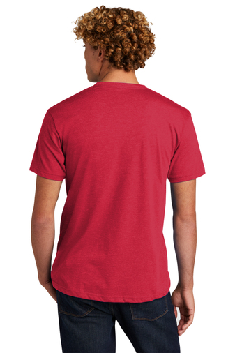 Unisex CVC Crewneck T-Shirt - Red