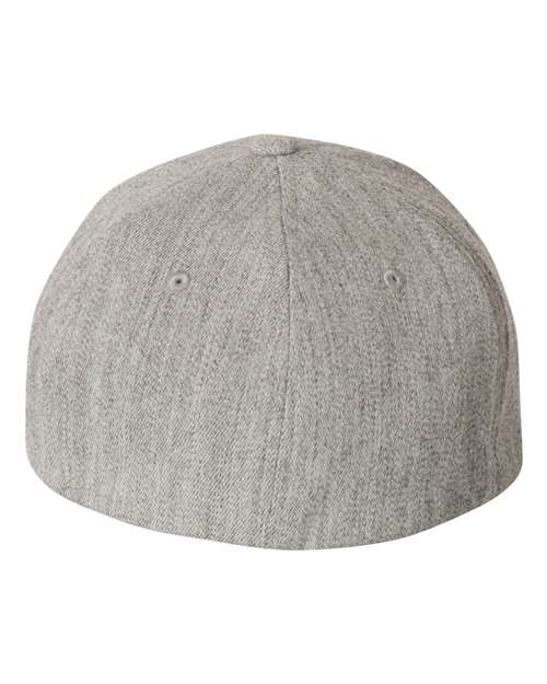 Flexfit 6477 Heather Grey — back