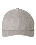Flexfit 6477 Heather Grey — front