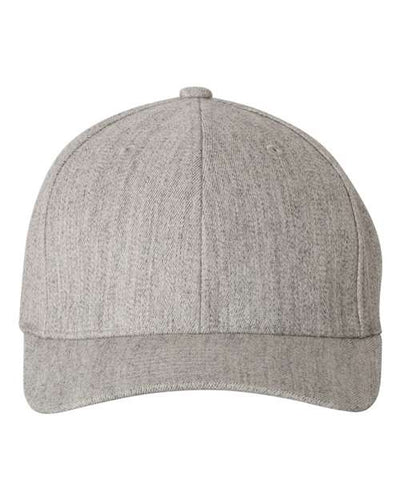 Flexfit 6477 Heather Grey — front