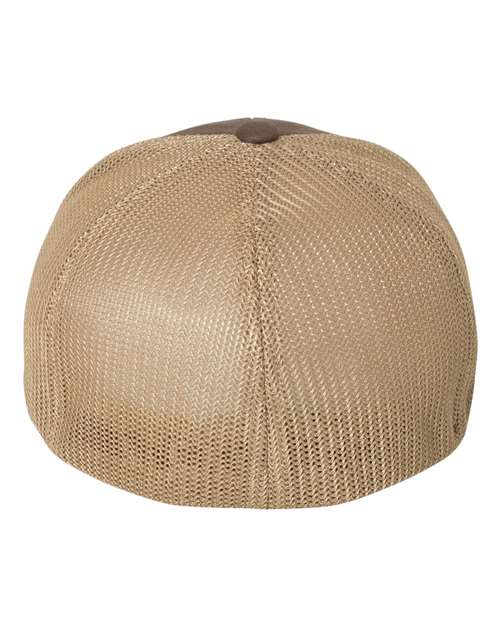 Flexfit 6511 Brown/ Khaki — back
