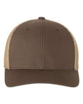 Flexfit 6511 Brown/ Khaki — front