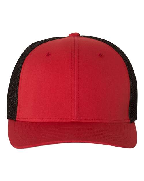 Flexfit 6511 Red/ Black — front