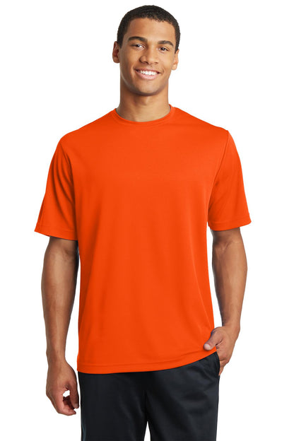 Unisex PosiCharge RacerMesh Tee - Neon Orange