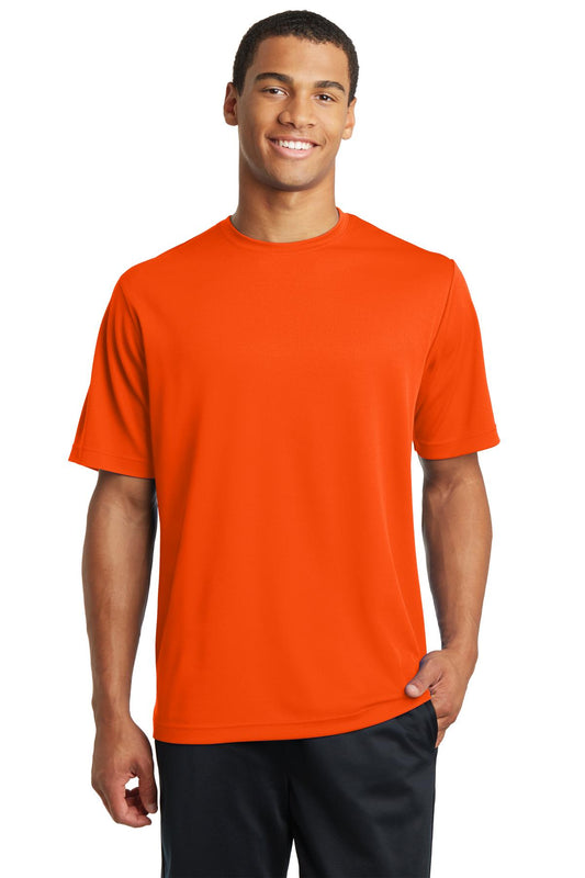 Unisex PosiCharge RacerMesh Tee - Neon Orange
