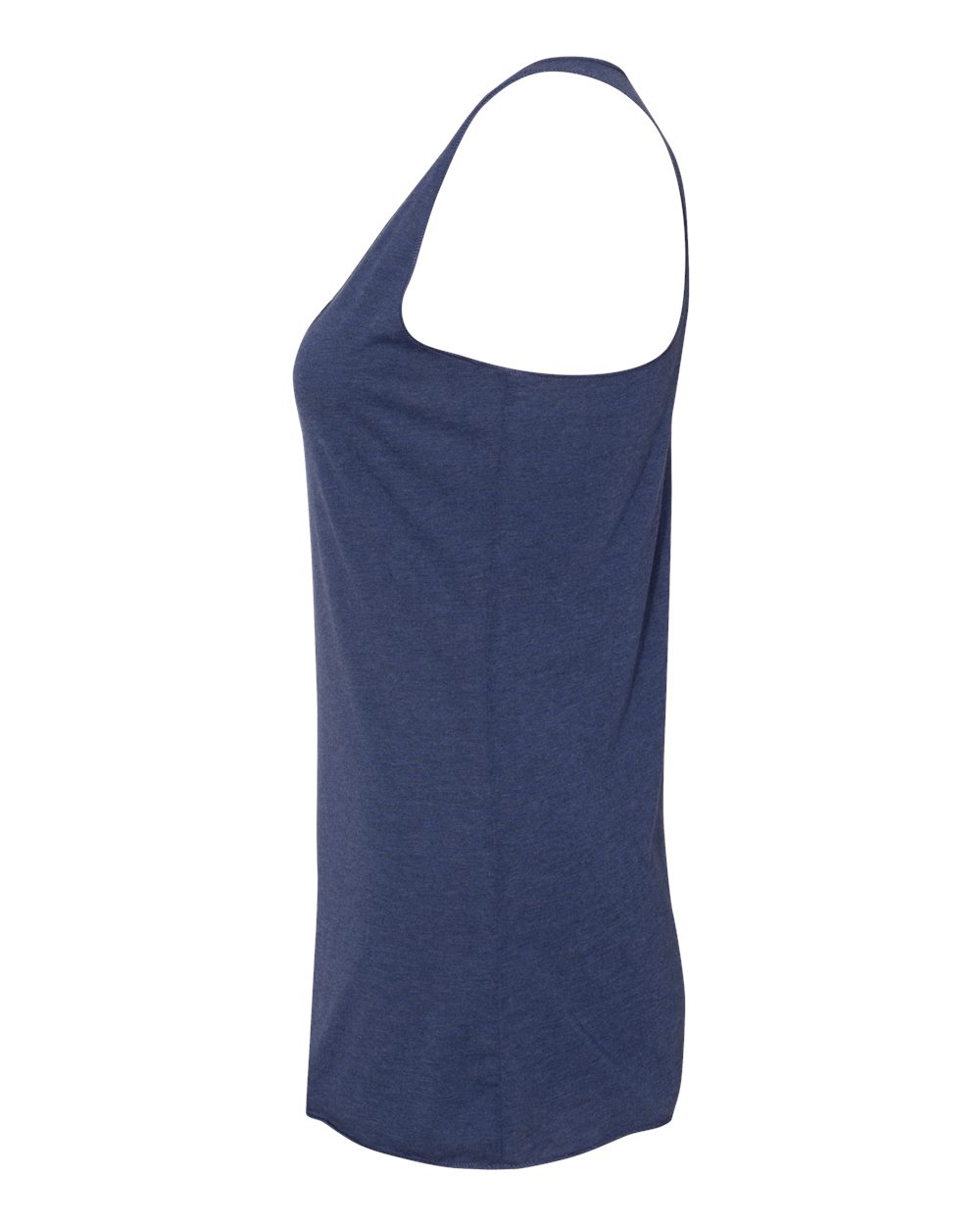 Women's Triblend Racerback Tank - Navy Triblend