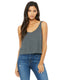 Bella + Canvas 8880 - Women's Flowy Boxy Tank - Heather Dark Gray