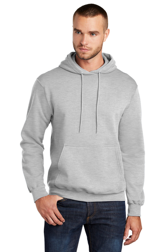 Unisex Core Fleece Pullover Hoodie - Ash