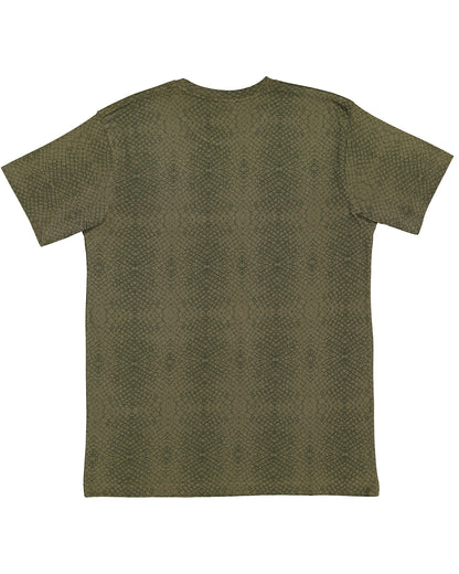 Unisex Fine Jersey T-Shirt - Green Reptile