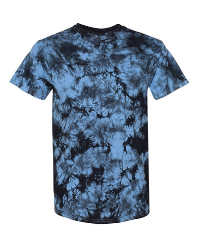 Crystal Tie Dye T-Shirt - Black / Columbia
