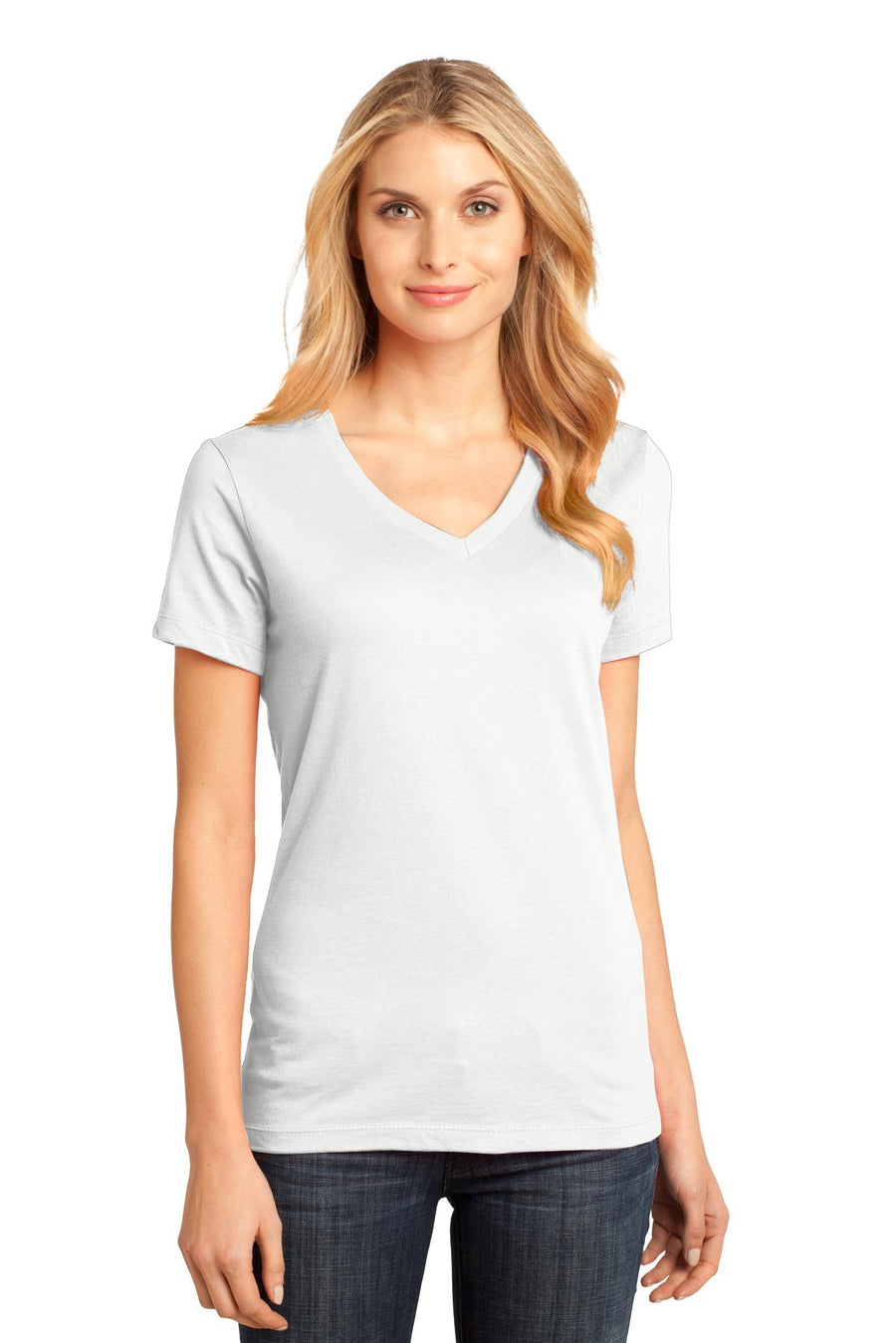 Women's Perfect Weight V-Neck Tee - Bright White