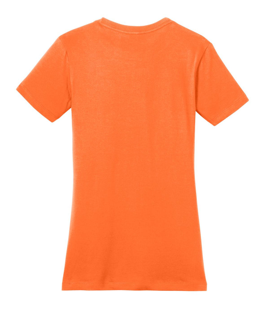 Women's Fitted The Concert Tee - Neon Orange