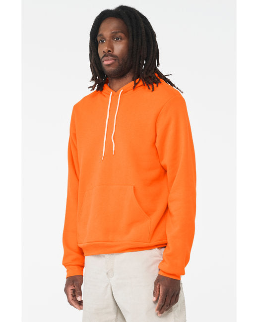 Unisex Sponge Fleece Pullover Hoodie - Orange