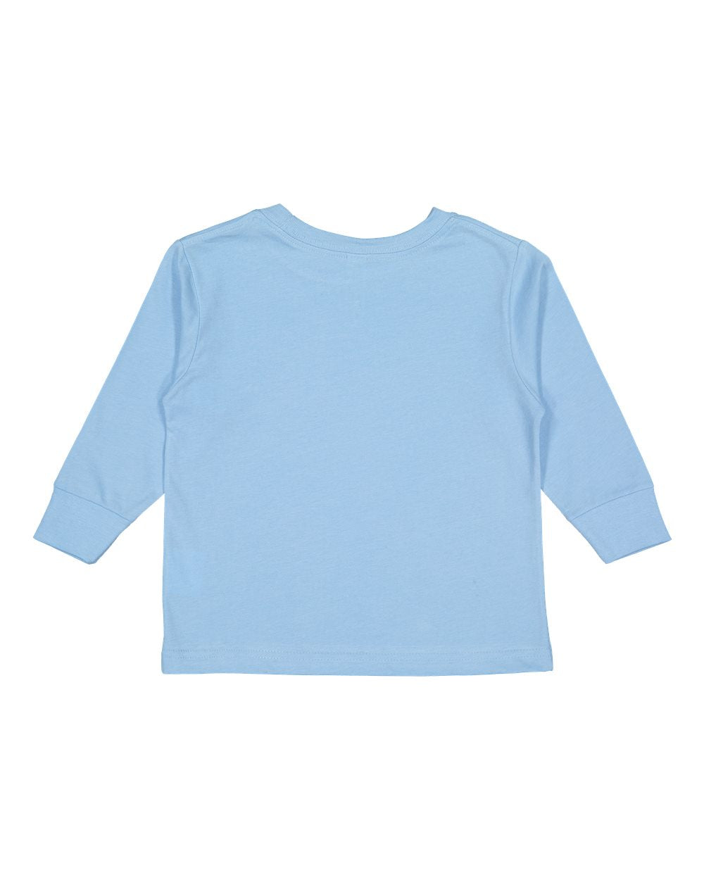 Toddler Long-Sleeve Fine Jersey T-Shirt - Light Blue