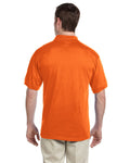 Unisex 50/50 Jersey Polo with Pocket - S Orange