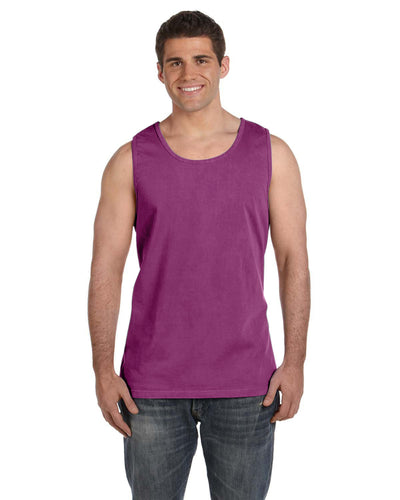 Unisex Heavyweight RS Tank - Boysenberry