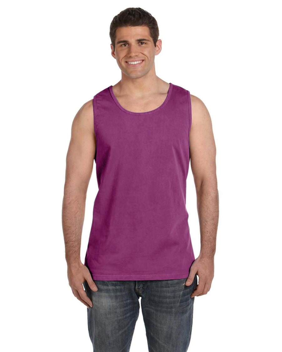 Unisex Heavyweight RS Tank - Boysenberry