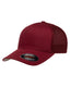 Flexfit 6511 - Unisex 6-Panel Trucker Cap - Cranberry