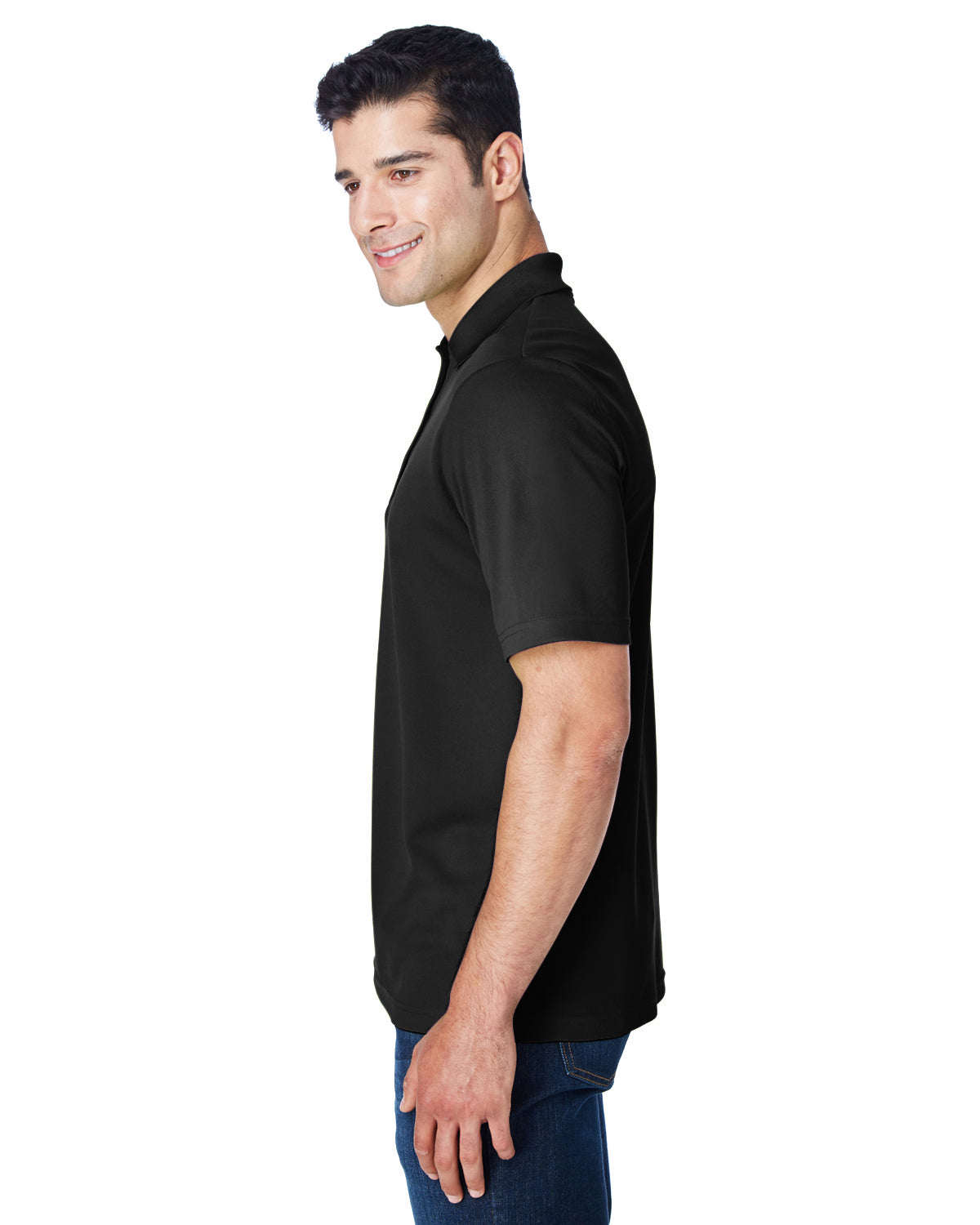 Men's Origin Performance Piqué Polo - Black