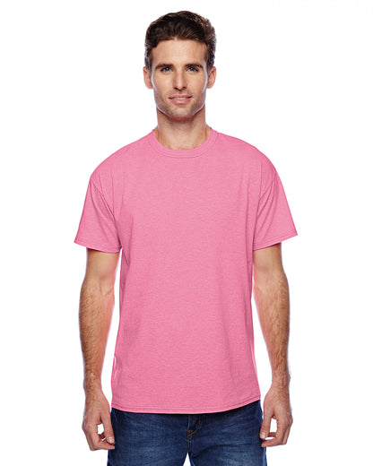 Unisex CVC X-Temp® Performance T-Shirt - Neon Pink Heather