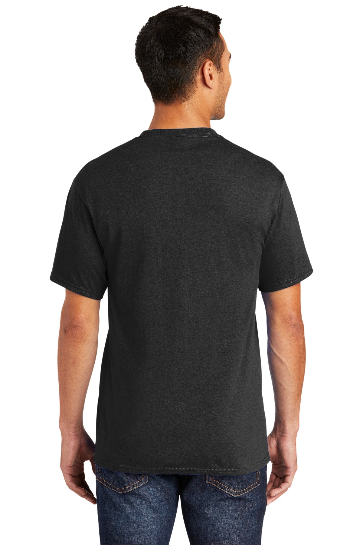 Unisex Tall Core Blend Tee - Jet Black