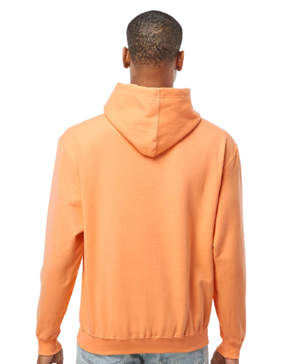 Unisex Fleece Pullover Hoodie - Cantaloupe