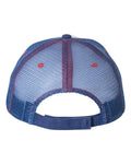 Valucap S102 White/ Royal/ Red — back