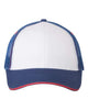 White / Royal / Red