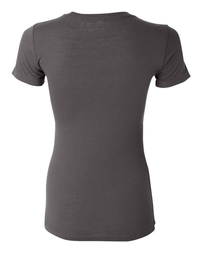 Women's Cotton/Polyester Tee - Asphalt