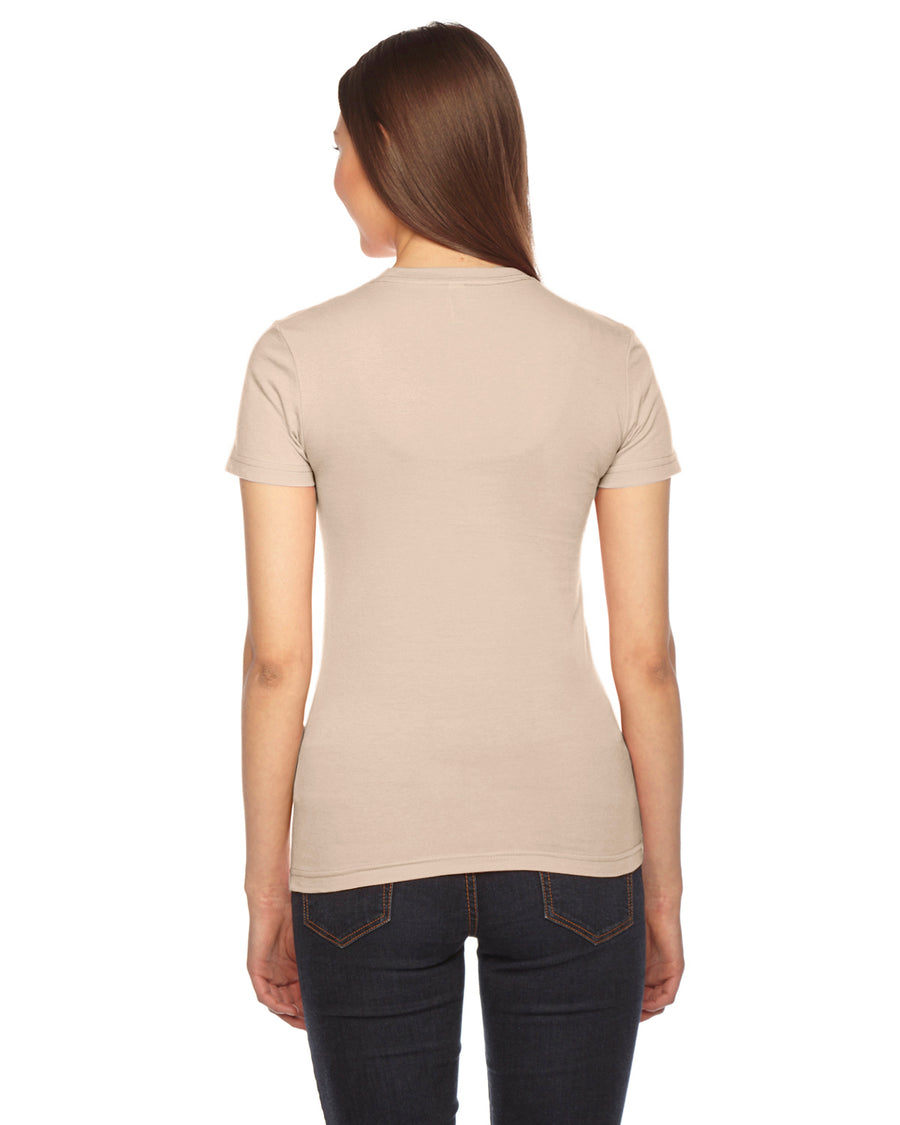Women's Fine Jersey Short-Sleeve T-Shirt - Creme