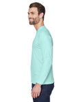Unisex Cool & Dry Sport Long-Sleeve Performance Interlock T-Shirt - Sea Frost