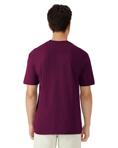 Light Cotton T-Shirt - Maroon