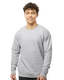 Tultex 0340TC - Unisex Fleece Crew - Heather Grey