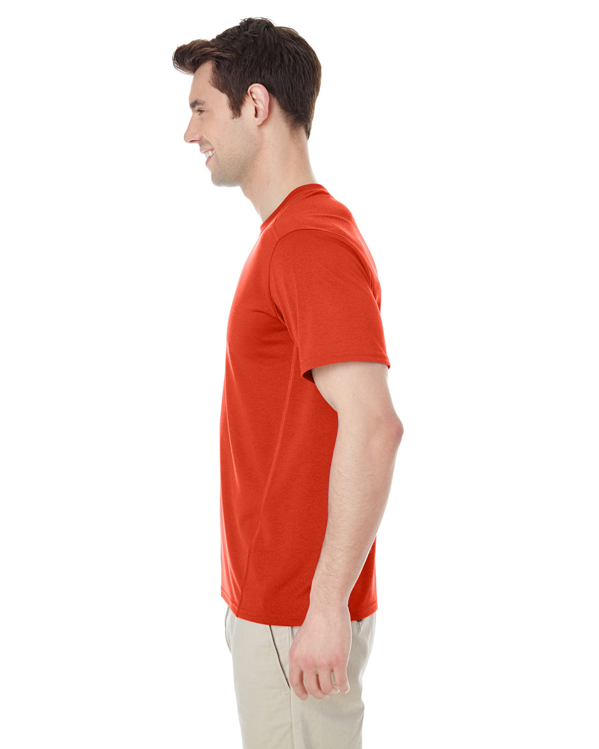 Unisex Performance®  Tech T-Shirt - Marbled Orange