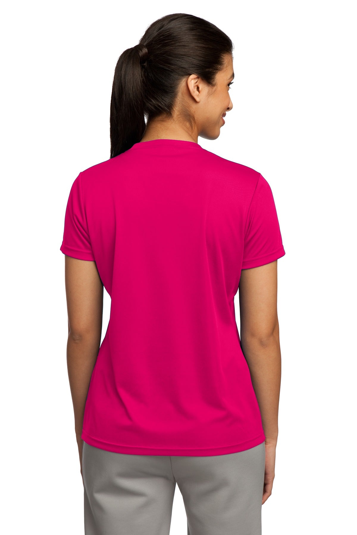 Women's PosiCharge Competitor Tee - Pink Raspberry