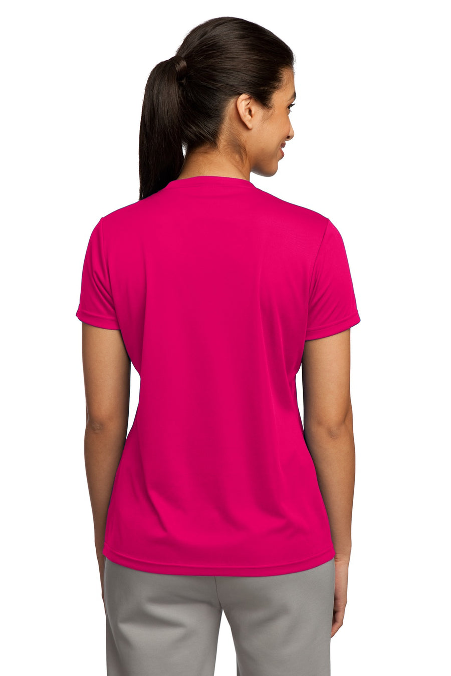 Women's PosiCharge Competitor Tee - Pink Raspberry