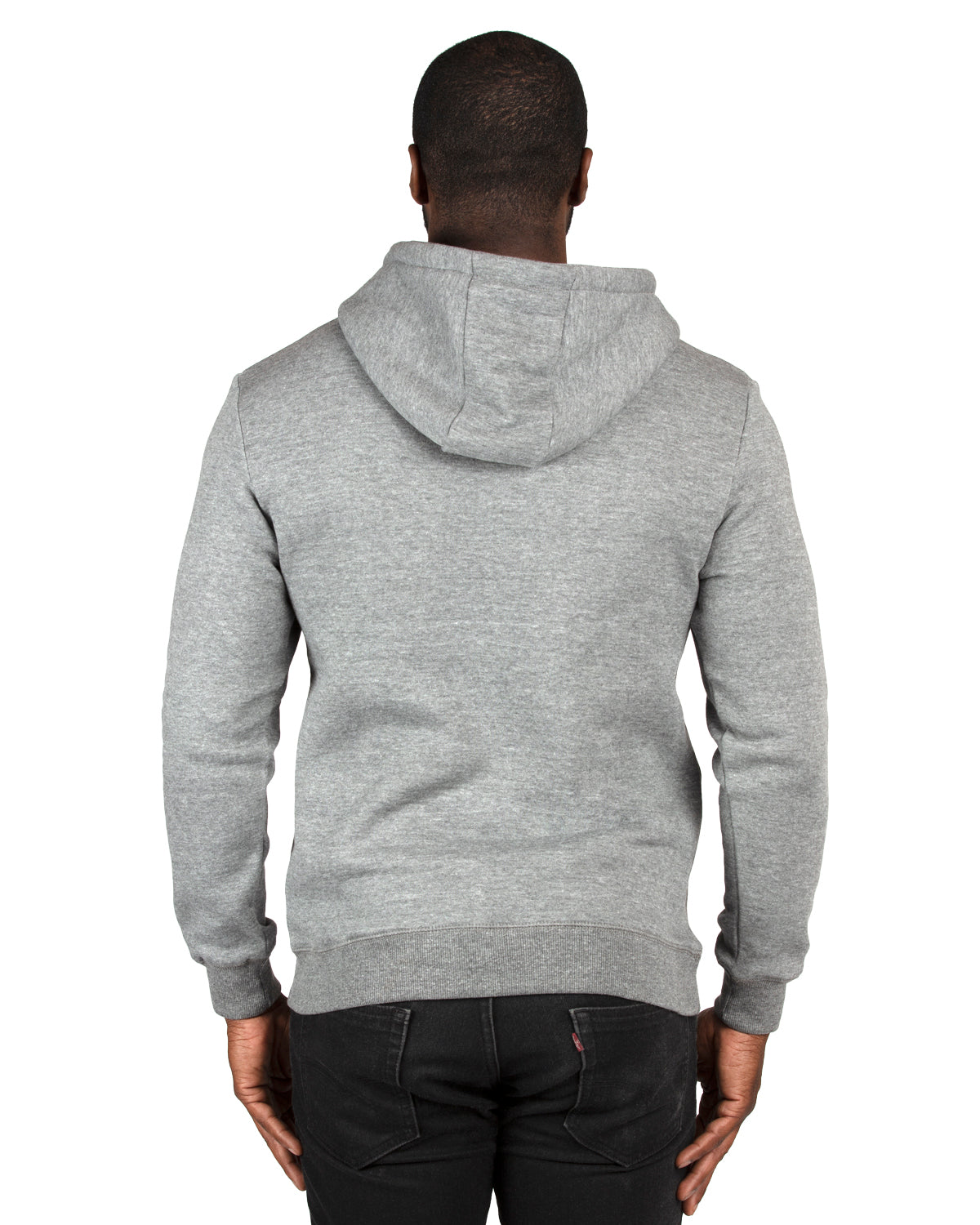 Unisex Ultimate Fleece Pullover Hoodie - Heather Gray
