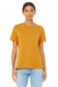 Bella + Canvas 6400CVC - Women's Heathered Relaxed Jersey Short-Sleeve T-Shirt - Heather Mustard