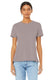 Bella + Canvas 6400CVC - Women's Heathered Relaxed Jersey Short-Sleeve T-Shirt - Heather Pink Gravel