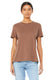 Bella + Canvas B6400 - Women's Relaxed Jersey Short-Sleeve T-Shirt - Chestnut